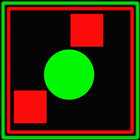 Escape Squares: Avoid Red Bits icône