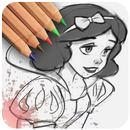 drawing for disney cartoons APK