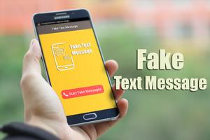 Fake Text Message Affiche