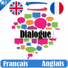 Dialogue français anglais-icoon