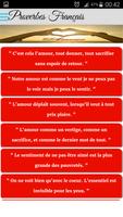 Proverbes français capture d'écran 2