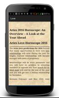 Aries Horoscope 2016 screenshot 2