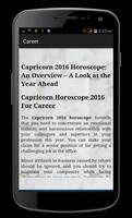 Capricorn Horoscope 2016 скриншот 3