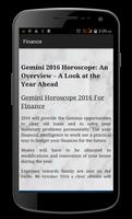 Gemini Horoscope 2016 スクリーンショット 3