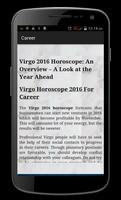 Virgo Horoscope 2016 captura de pantalla 3