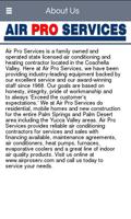 Air Pro Services syot layar 1