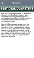 Best Deal Dumpsters syot layar 1