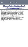 Poster Complete Mechanical Service