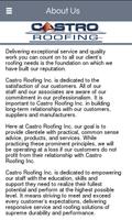 Castro Roofing Inc. स्क्रीनशॉट 1