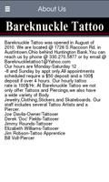 Bareknuckle Tattoo & Barber اسکرین شاٹ 1