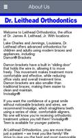 Dr Leithead Orthodontics screenshot 1