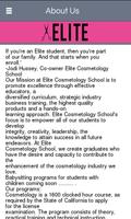 Elite Cosmetology School capture d'écran 1