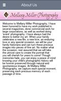 Mellany Miller Photography capture d'écran 1