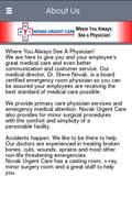 Novak Urgent Care 스크린샷 1