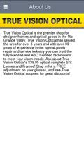 True Vision Optical syot layar 1