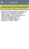 Zandy Zoo's Clothes & Shoes تصوير الشاشة 1