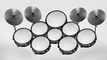 Electric Drum Set Simulator poster