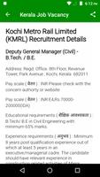 Kerala Job Vacancy screenshot 3