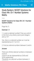 NCERT class 9th Maths Solution ポスター