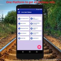 Live Indian Rail Train Info पोस्टर