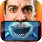 Shark Face Scanner Prank icône