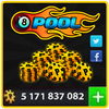 Coins For 8 Ball Pool Prank アイコン