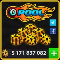 Coins For 8 Ball Pool Prank capture d'écran 2