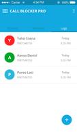 برنامه‌نما Call Blocker Pro عکس از صفحه