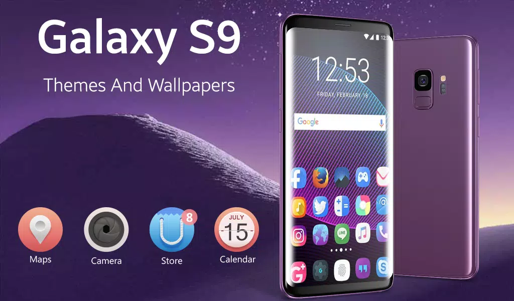 Samsung S9 theme and wallpapers-Galaxy S9 launcher APK for Android Download