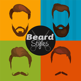 Beard Styles Fashion Garibaldi icône