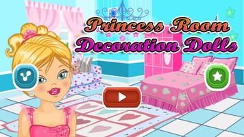 Princess Room Decoration Dolls پوسٹر