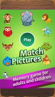 Match Pictures of Animals पोस्टर