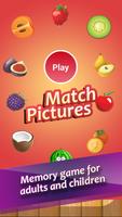 Match Pictures of Fruits Affiche