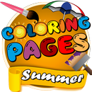 Summer Coloring Pages for Kids-APK