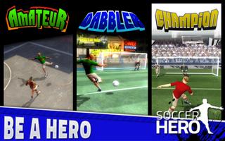 Soccer Hero captura de pantalla 2