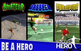 برنامه‌نما Soccer Hero عکس از صفحه