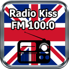 Radio Kiss FM - FM 100.0 Free Online icône