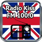 Radio Kiss FM - FM 100.0 Free Online ไอคอน