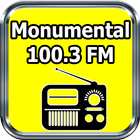 Radio Monumental 100.3FM Gratis En Vivo Dominicana आइकन