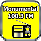 Radio Monumental 100.3FM Gratis En Vivo Dominicana icono