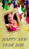 New Year 2018 Photo Frames syot layar 2