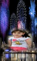 برنامه‌نما New Year 2018 Fireworks Photo Frames New عکس از صفحه