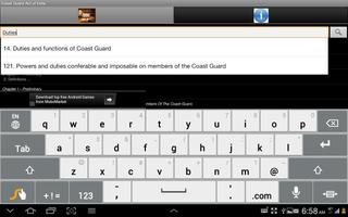 Coast Guard Act - India capture d'écran 1