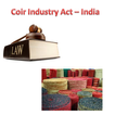 Coir Industry Act, India