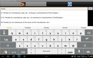 Drugs and Cosmetics Act -India скриншот 1