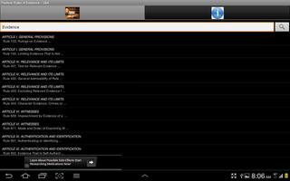 US Federal Rules of Evidence screenshot 2