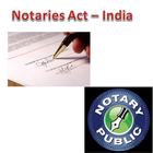 Notaries Act - India icono