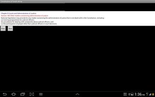 Constitution of South Africa captura de pantalla 3