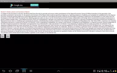 SEZ Act 2005 - India APK download