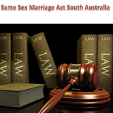Same Sex Marr Act,S. Australia Zeichen